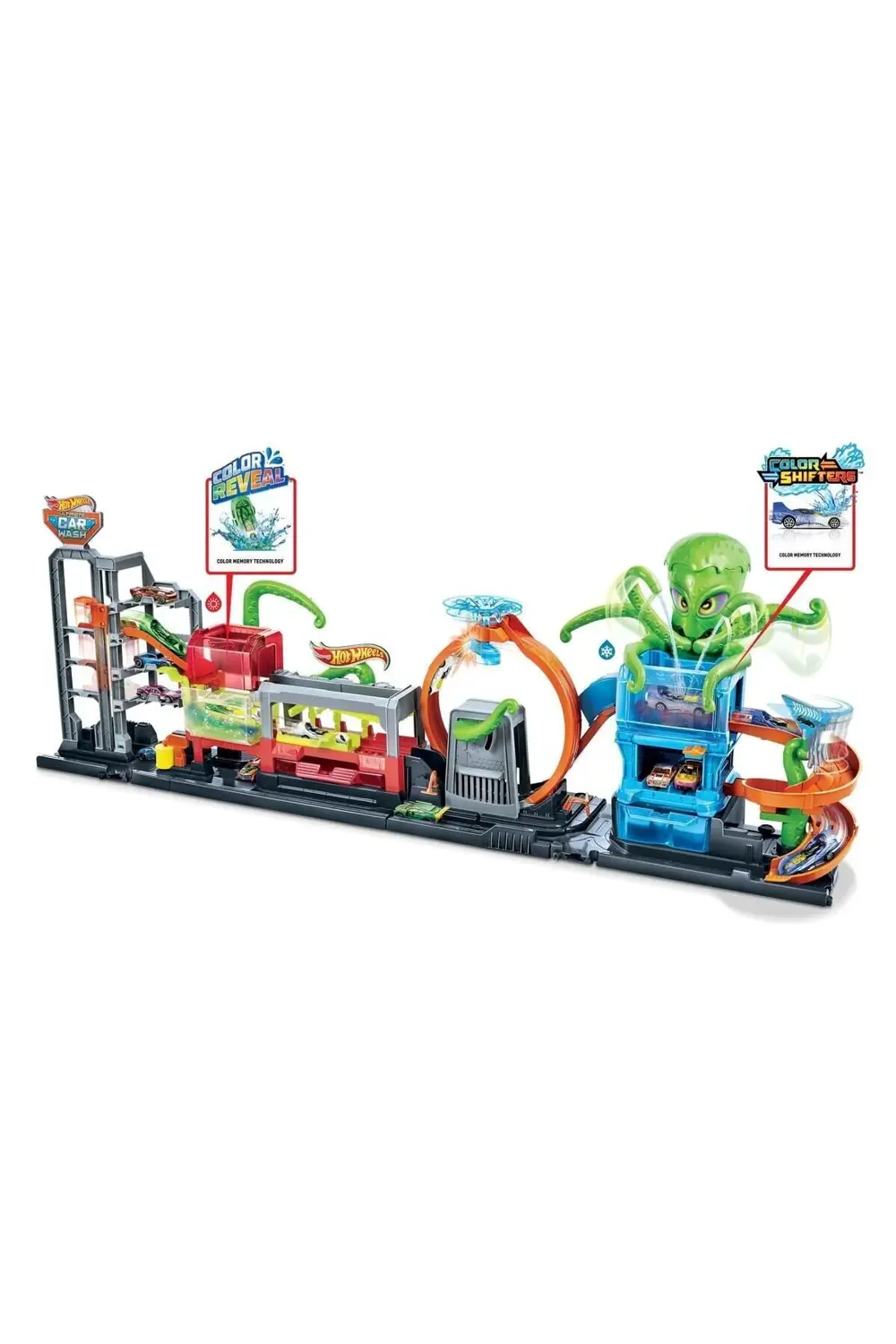 Dev Ahtapot Ile Araba Yıkama Oyun Seti Gtt96