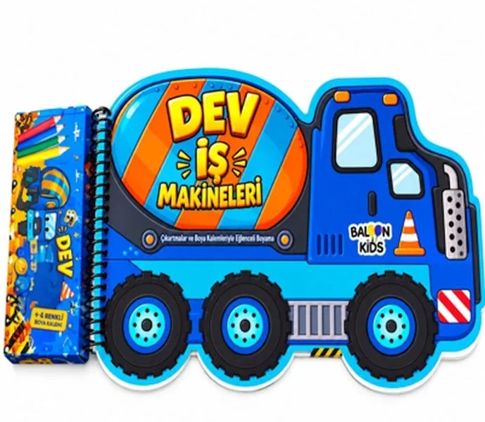 Dev İş Makineleri - Çıkartmalı Ve Boya Kalemi Hediyeli Fiyatı, Yorumları ve Özellikleri