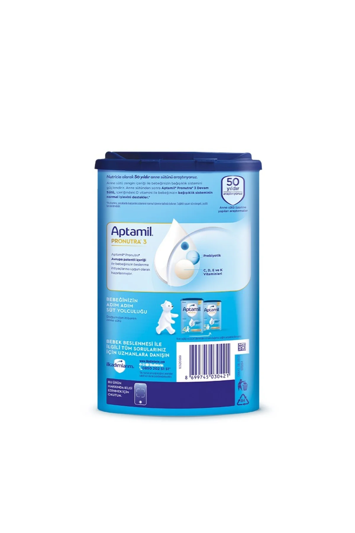 Devam Sütü Maması No3 9-12 Ay 800 Gr
