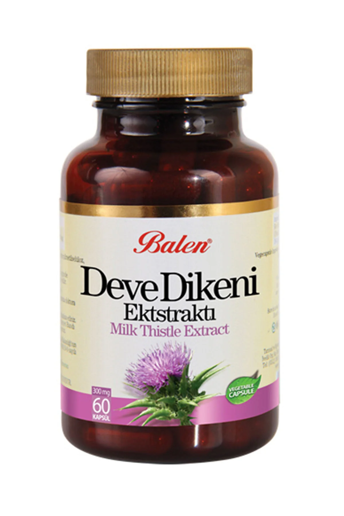 Deve Dikeni Esktraktı Kapsül 375 Mg*60
