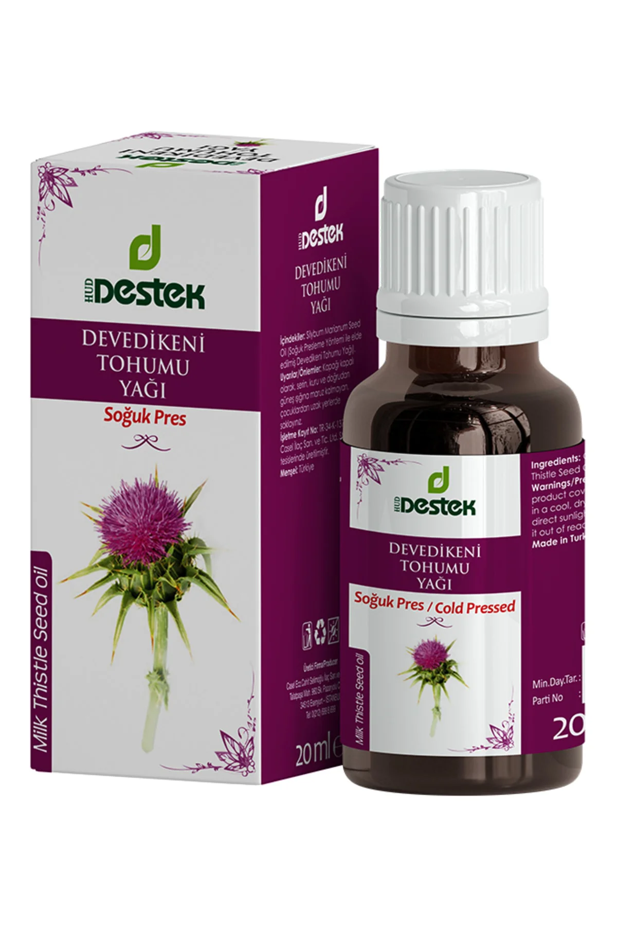 Deve Dikeni Tohumu Yağı 20 ml