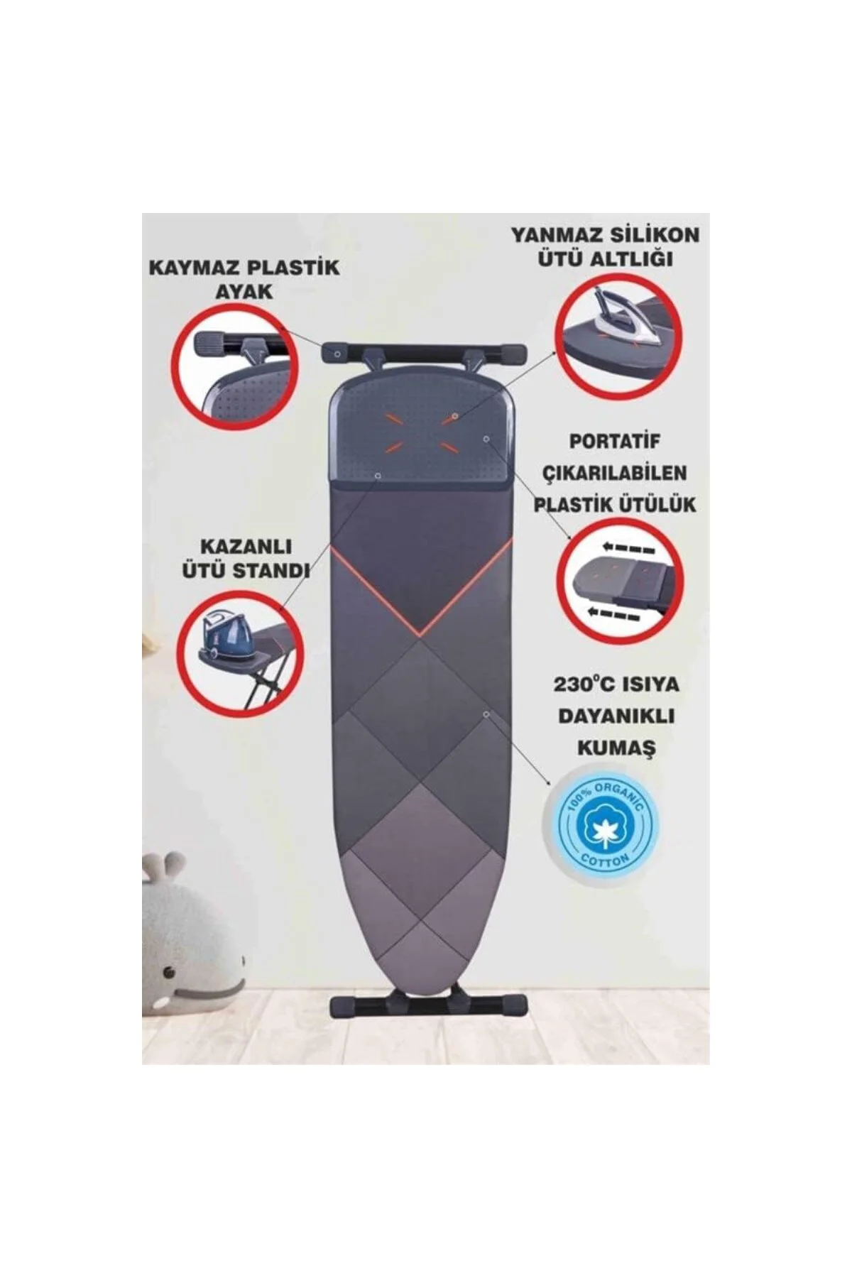 Devecioğlu Harbinger Mm152 Alfaboard Ütü Masası