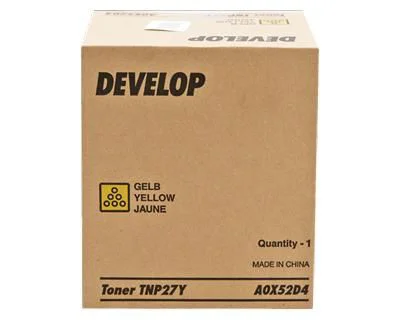 DEVELOP TNP-27Y YELLOW ORJINAL TONER INEO C25