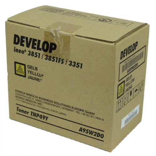 DEVELOP TNP-49Y SARI ORJİNAL TONER İNEO+3351/3851