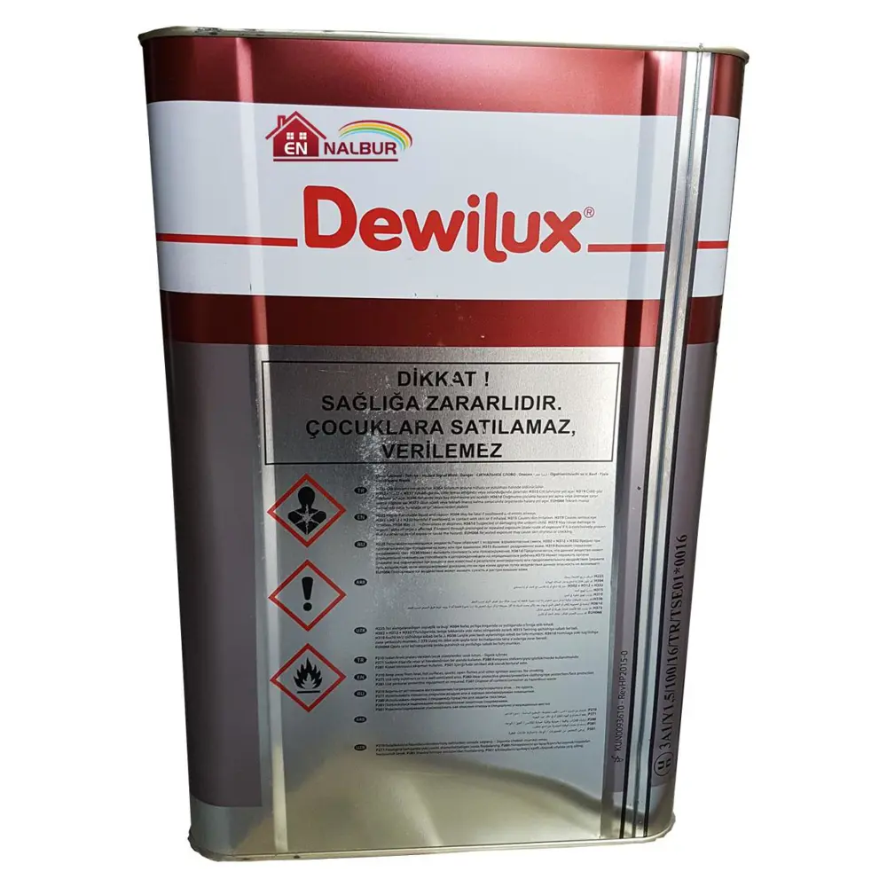 Dewilüx Selülozik Tiner 10 Kg (12 Litre) Dewilüx Selülozik Tiner 10 Kg (12 Litre)