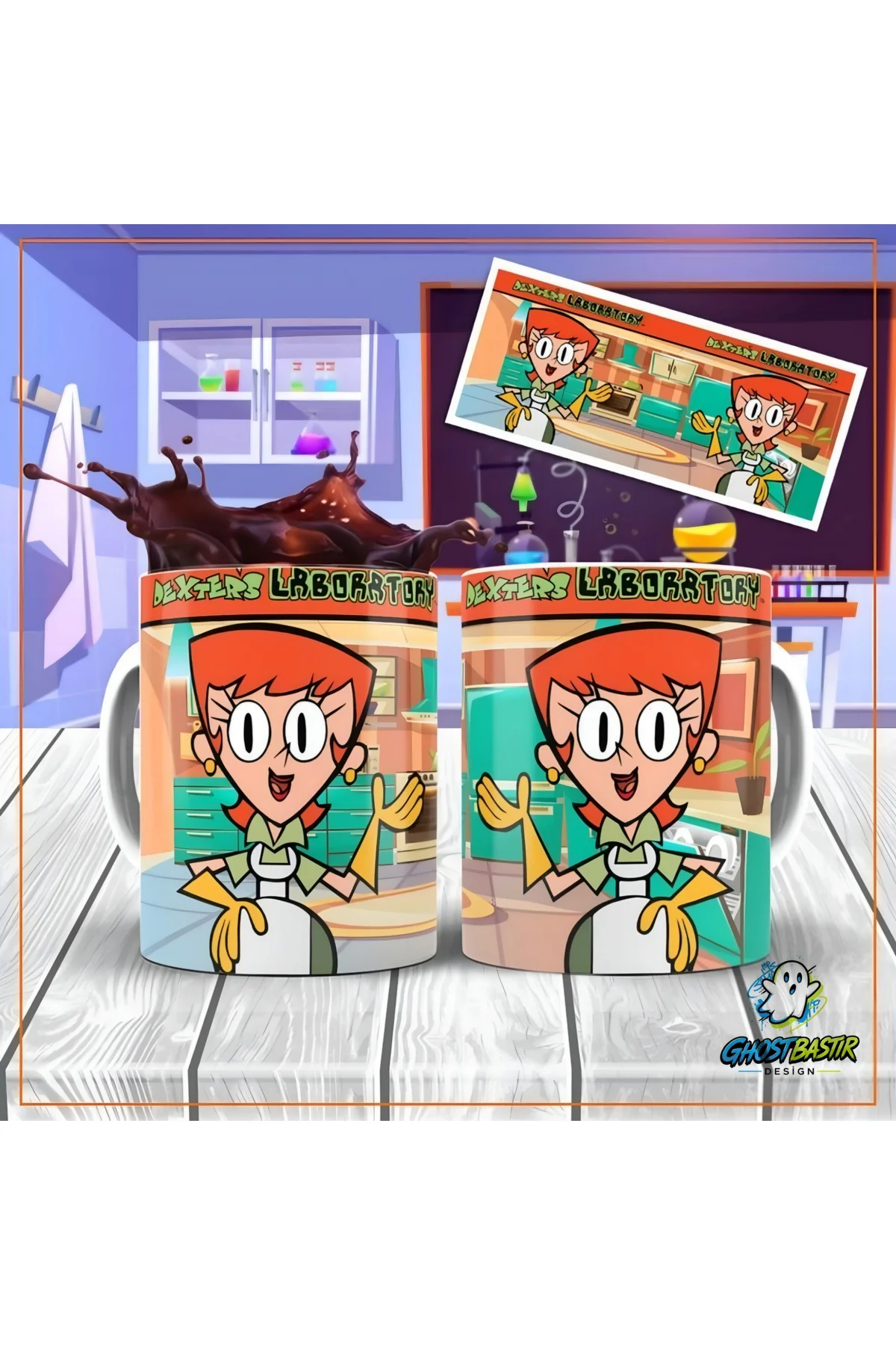 Dexter’in Laboratuvarı Kupa Bardak | Tek Adet K0201