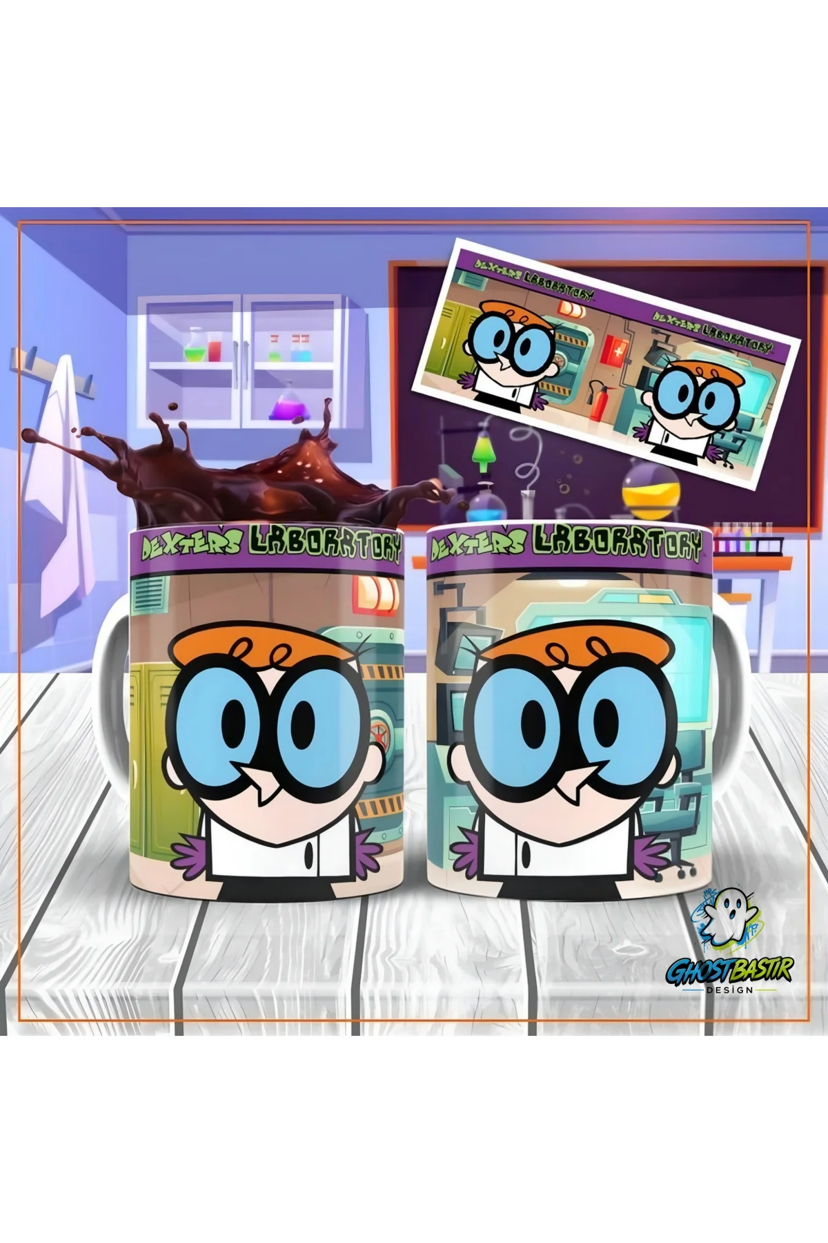 Dexter’in Laboratuvarı Kupa Bardak | Tek Adet K0202