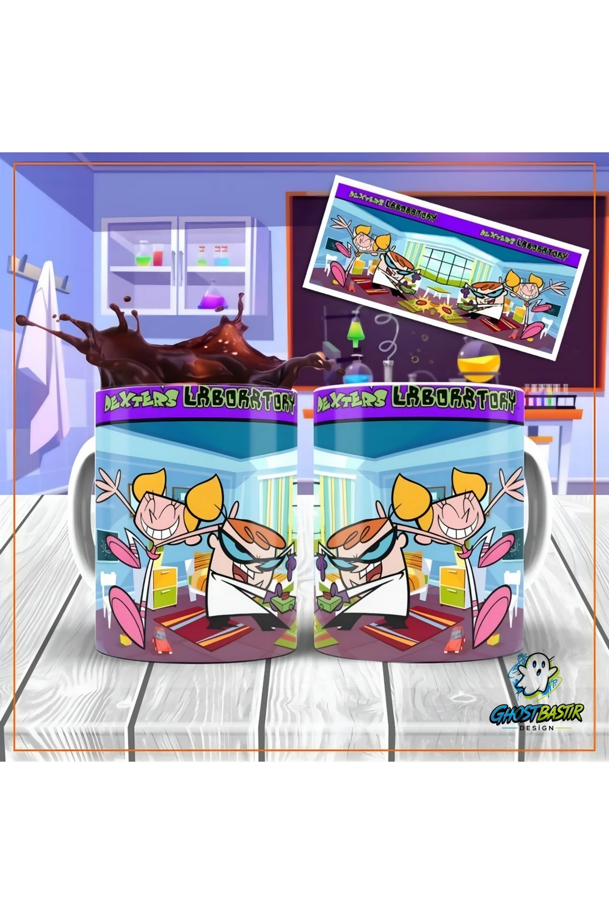 Dexter’in Laboratuvarı Kupa Bardak | Tek Adet K0200