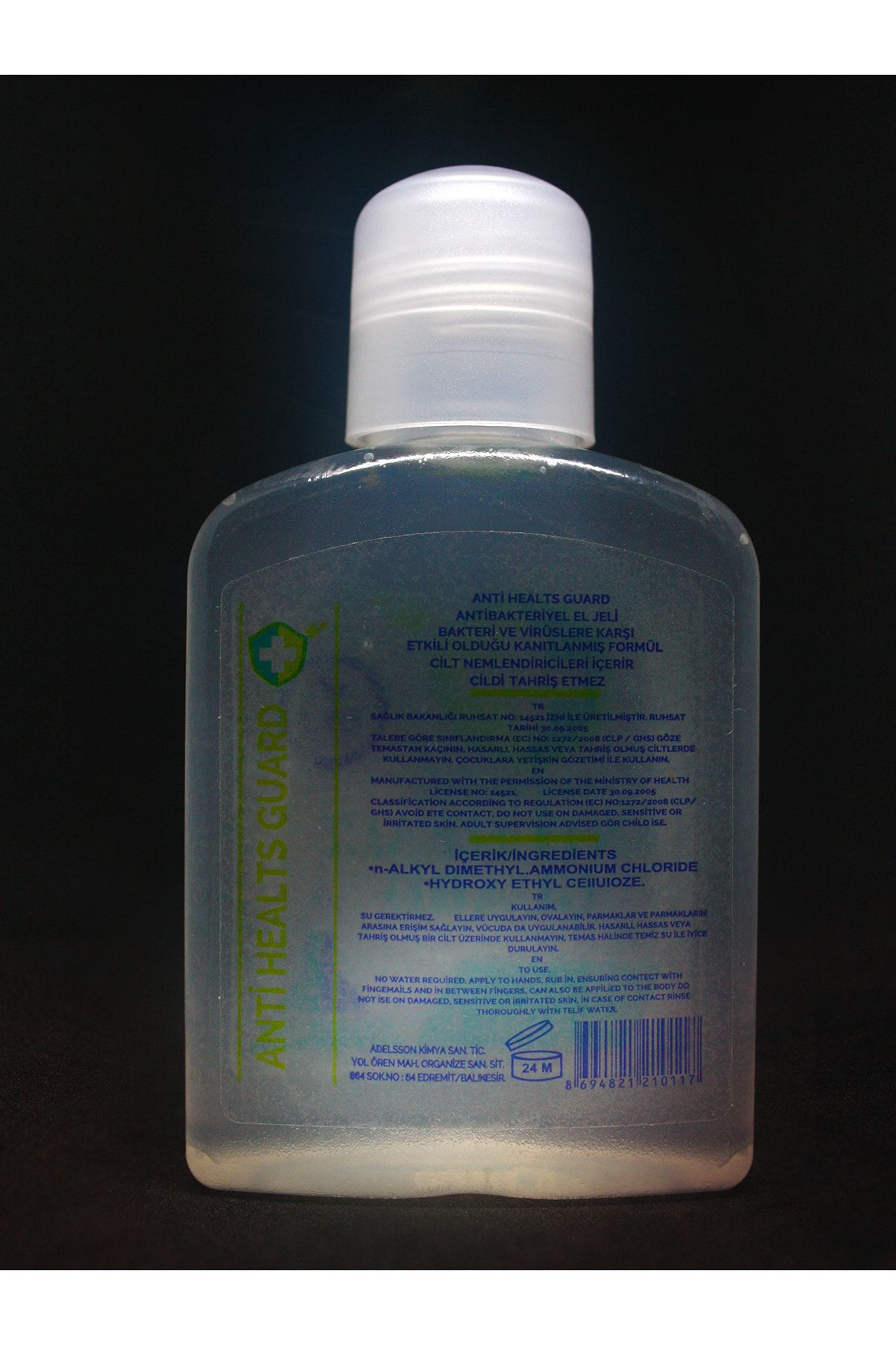 Anti Healts Guard Dezenfektan El Jeli 3 * 100 Ml
