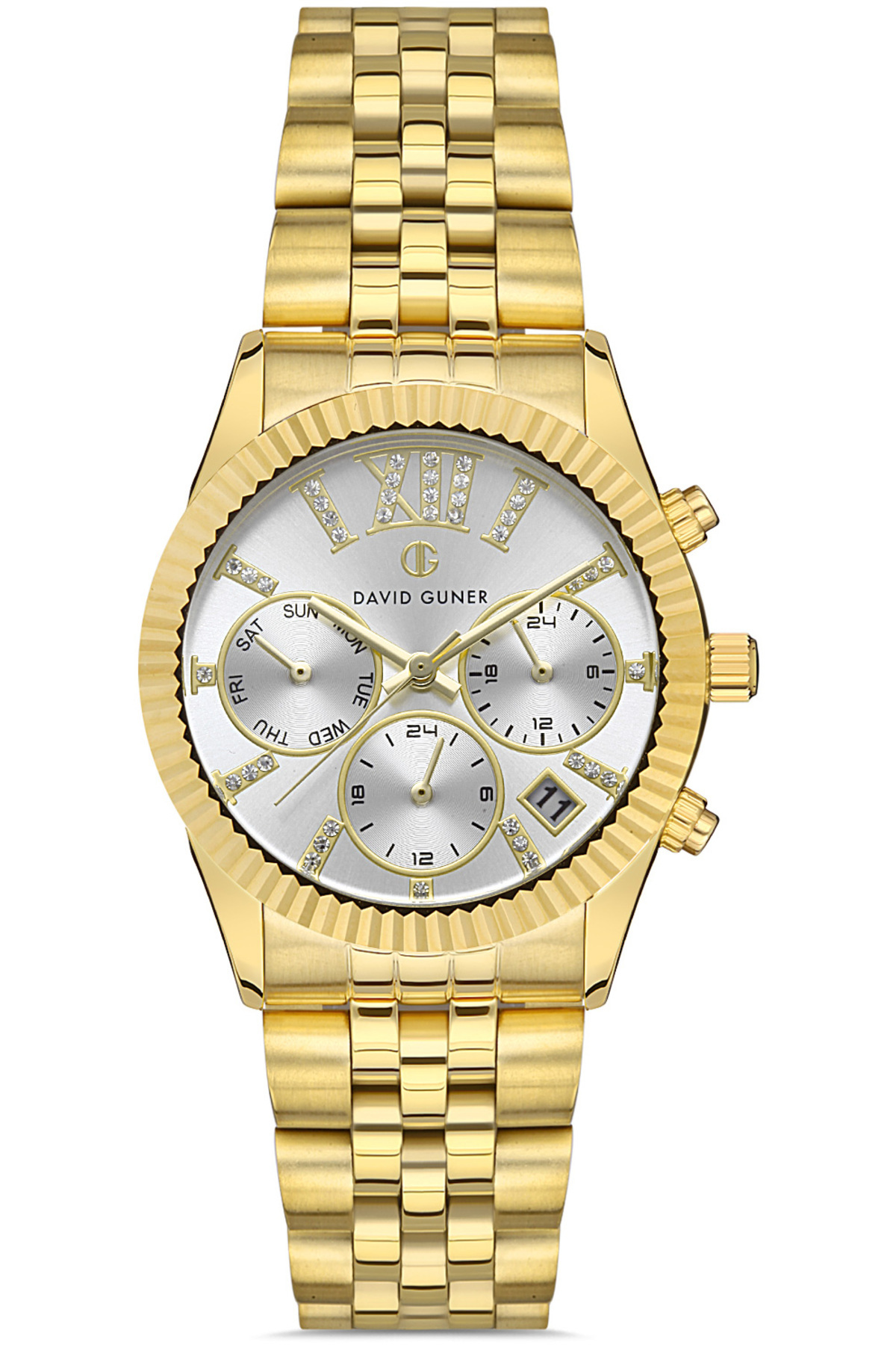 Dg-8340la-b1 Altın Kaplama Kol Saati