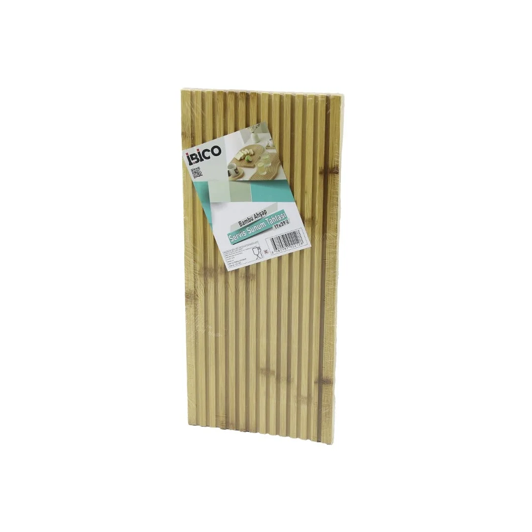 D.gen  Düz Kanallı  Çift Taraf=düz - Kanallı Ahşap Bambu Servis Sunum Tahtası  17 X 39 X 1.5cm Bx40 Fiyatı, Yorumları ve Özellikleri