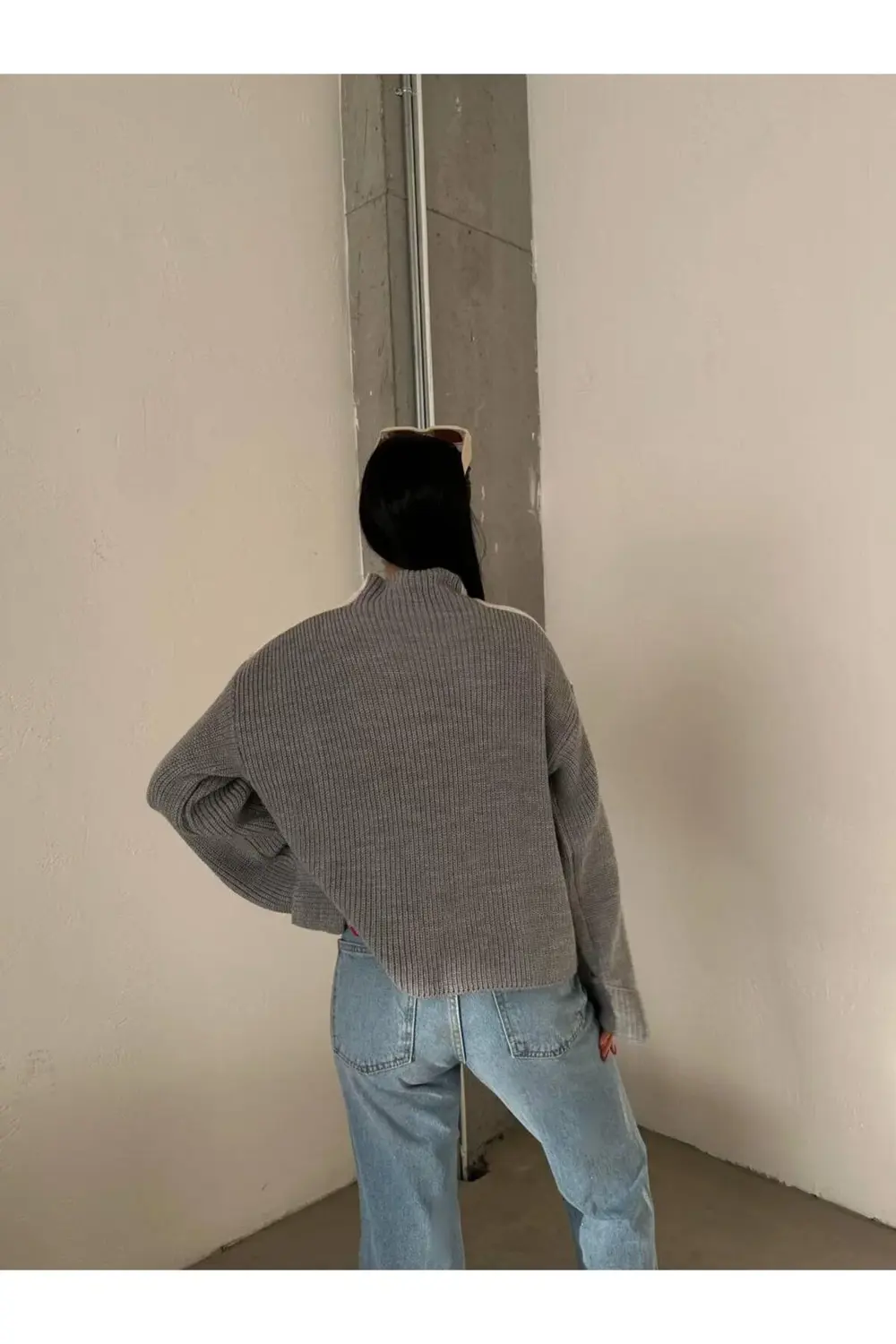 DGN'S ''ITALY COLLECTION'' KADIN İNTERSİYE&SELANİK ÖRGÜLÜ TRİKO K