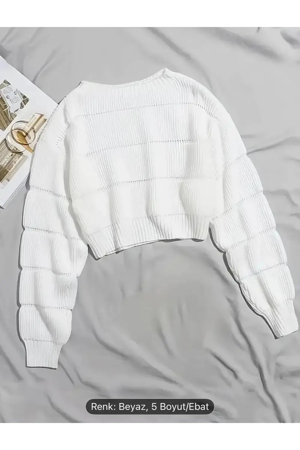 DGN'S KENDİNDEN SIFIR YAKALI KABARTMALI BALONKOL GÖRÜNÜMLÜ KADIN