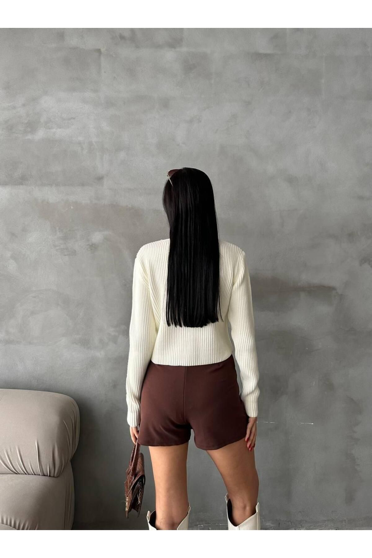 Nzl Tekstil Dgn's ''Teacher Collection'' Kadin Düğmeli&Fitilli Hirka-Çeket