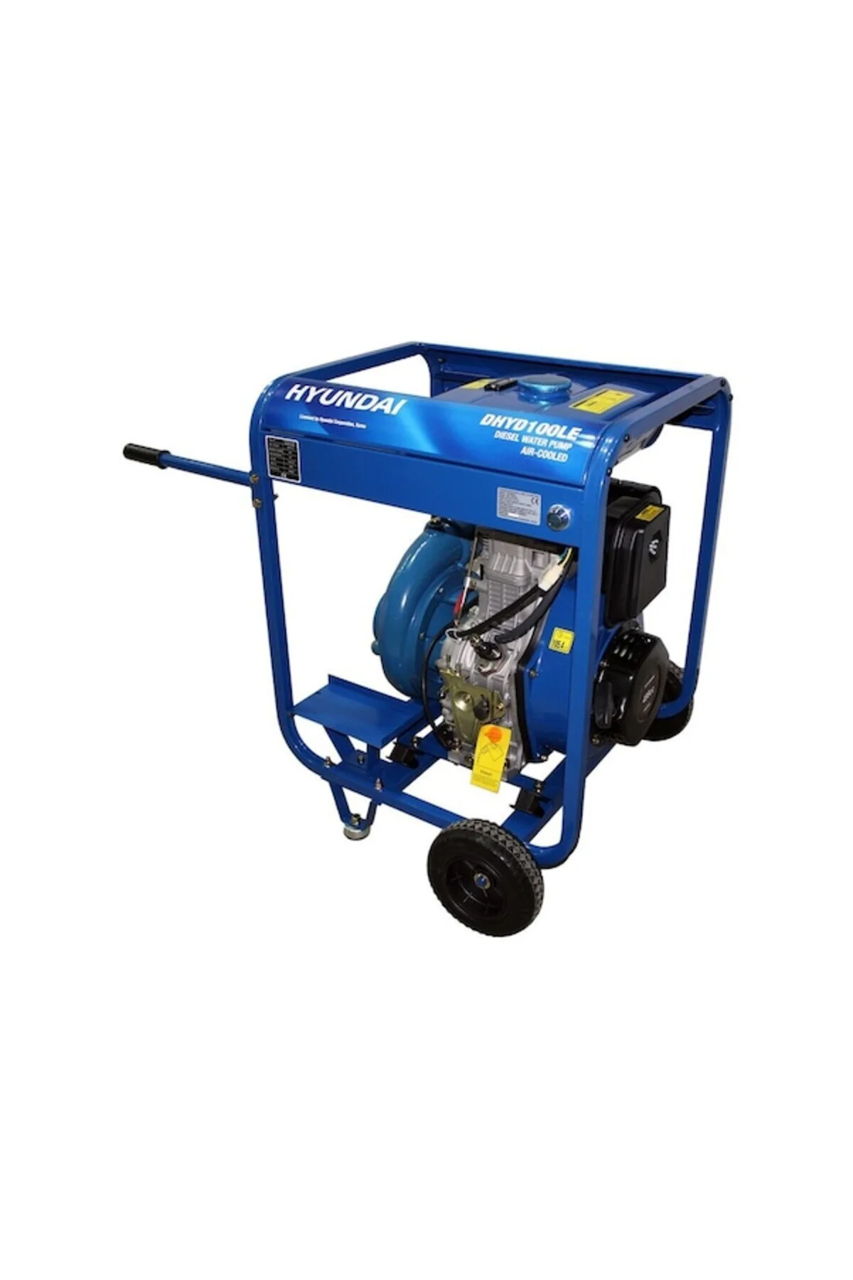Dhyd100le Dizel Marşlı Yüksek Basınçlı Su Motoru 4''