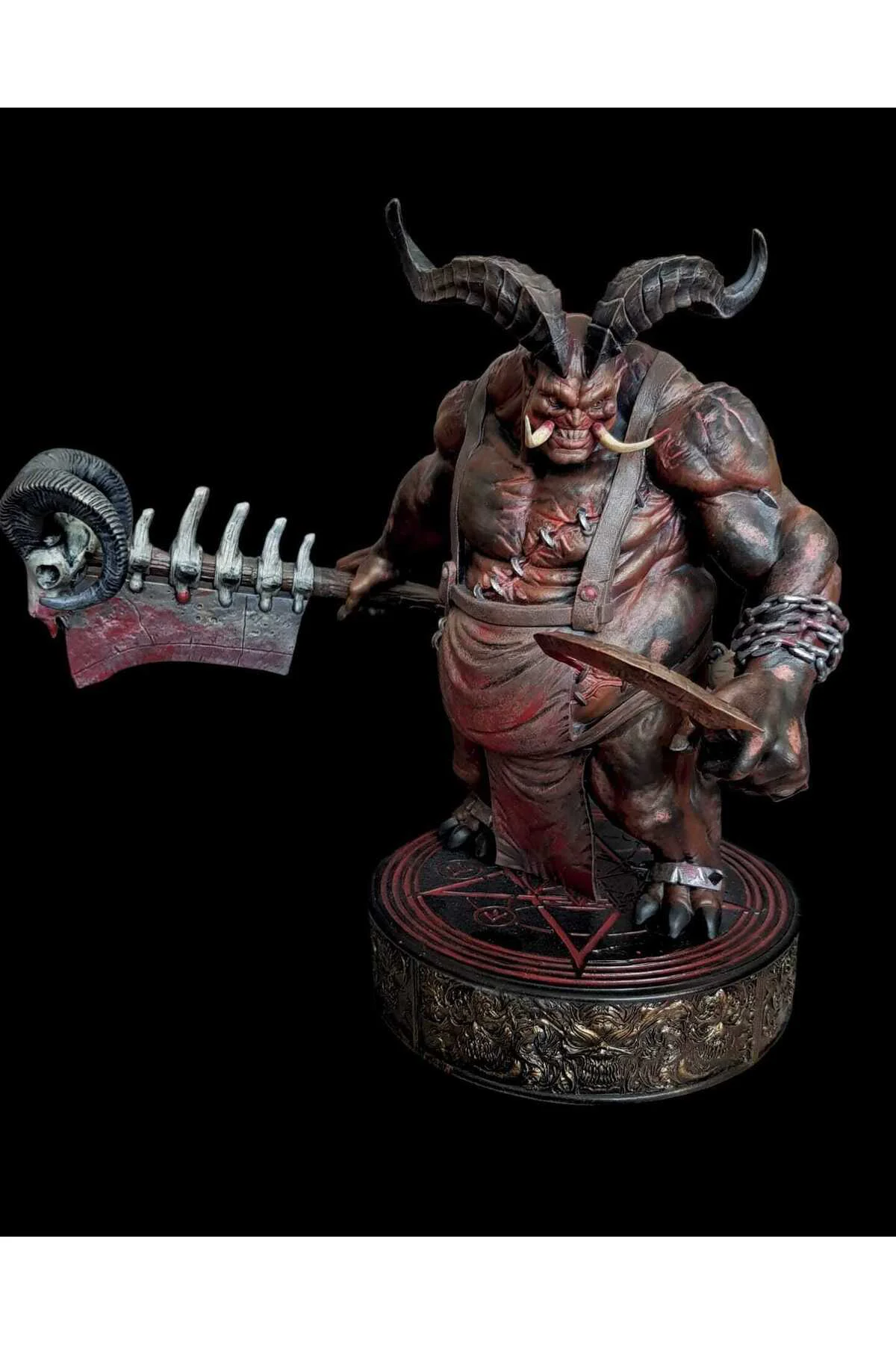 Diablo Butcher Figür Diablo I Kasap Dekoratif Obje 25CM Büyük Boy
