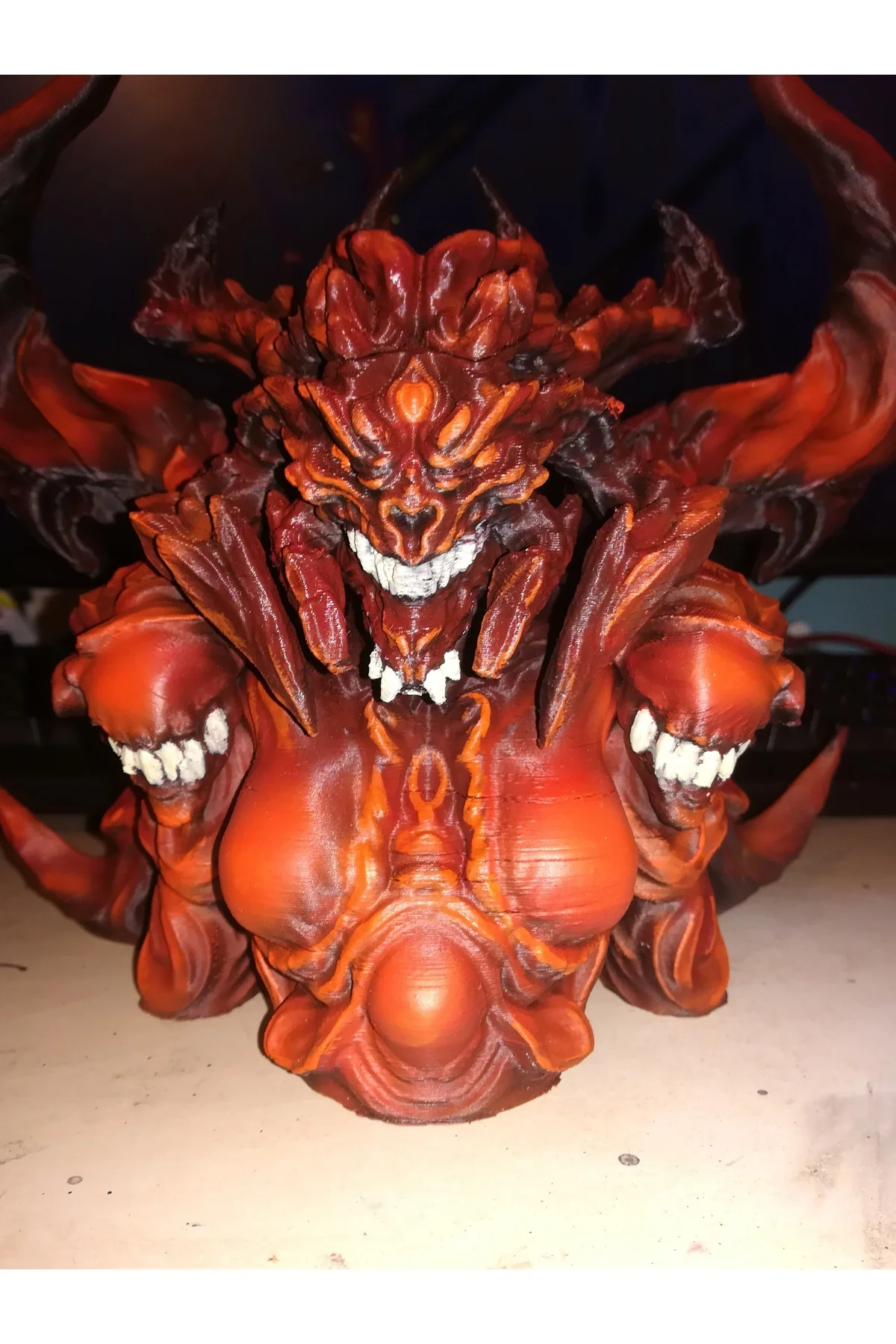 Diablo Dark Lord Büst Diablo Büst Lord Of Terror Büst 13CM