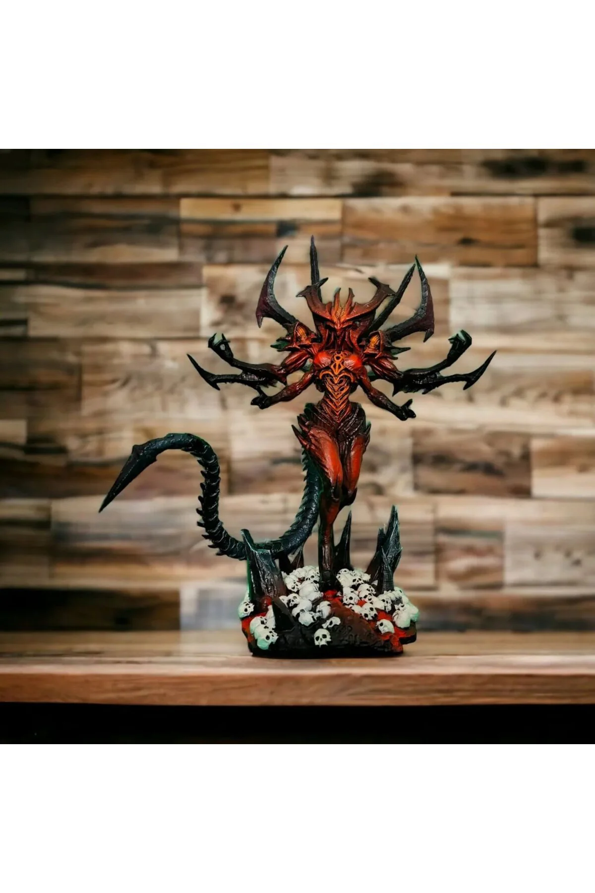 Diablo Dark Lord Figür Diablo Figür Lord Of Terror Figür 25CM Büyük Boy