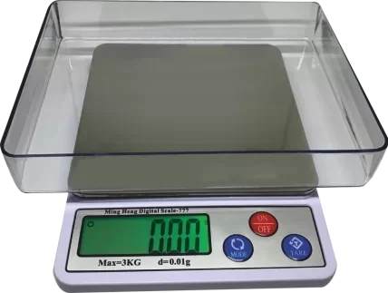 Diamond Dijital Göstergeli Profesyonel Hassas Terazi Mh-777 (3 Kg-0.01) ( Lisinya )