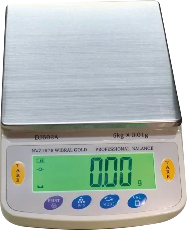 Diamond Dijital Göstergeli Profesyonel Hassas Terazi Nvz-1978 (5 Kg-0.01) ( Lisinya )