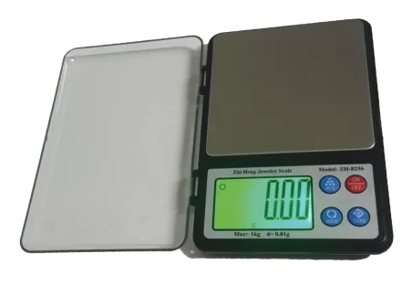 Diamond Dijital Göstergeli Lcd Ekran Hassas Terazi Zh-8256 (1 Kg-0.01) ( Lisinya )