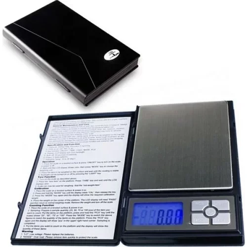 Diamond Dijital Göstergeli Notebook Hassas Kuyumcu Terazisi (500 Gr-0.01)) ( Lisinya )