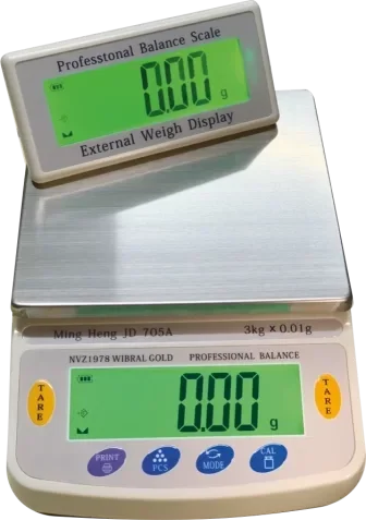 Diamond Dijital Göstergeli Çift Ekran Hassas Terazi Nvz-1978 (3 Kg-0.01) ( Lisinya )