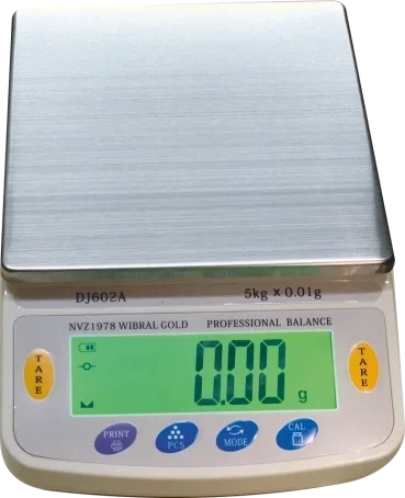 Diamond Dijital Göstergeli Profesyonel Hassas Terazi Nvz-1978 (5 Kg-0.01)