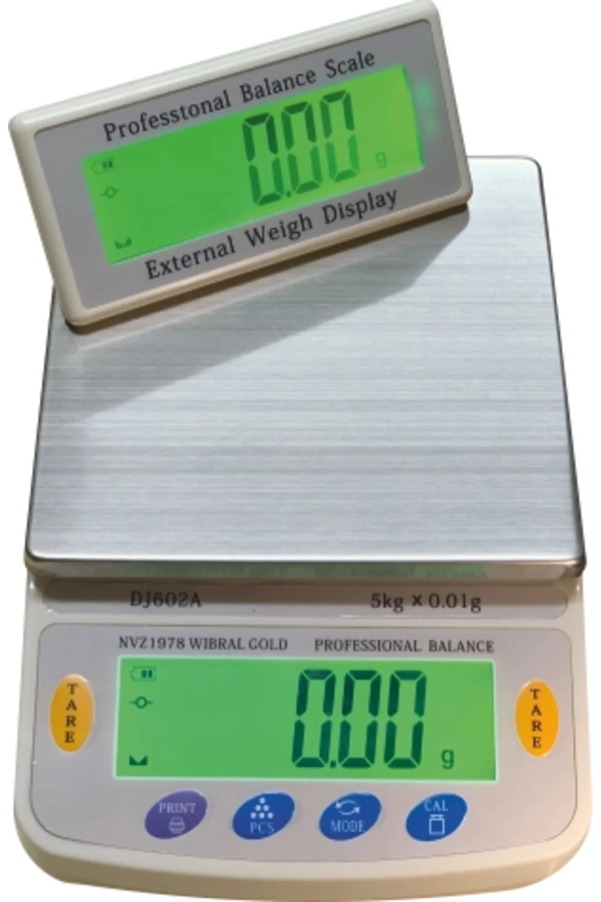 Diamond Dijital Göstergeli Çift Ekran Hassas Terazi Nvz-1978 (5 K