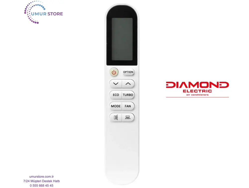 Diamond Electric Klima Kumandası Diamond Electric Klima Kumandası