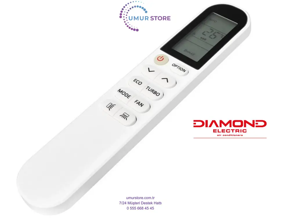 Diamond Electric Klima Kumandası Diamond Electric Klima Kumandası
