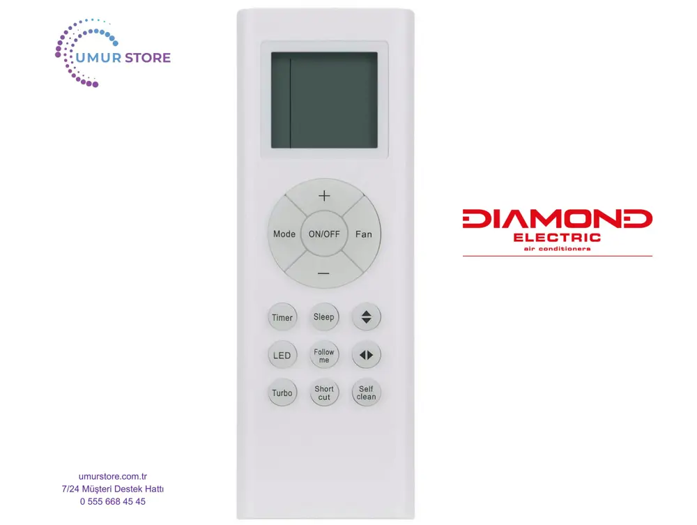 Diamond Electric RG66A1/BGEF Klima Kumandası