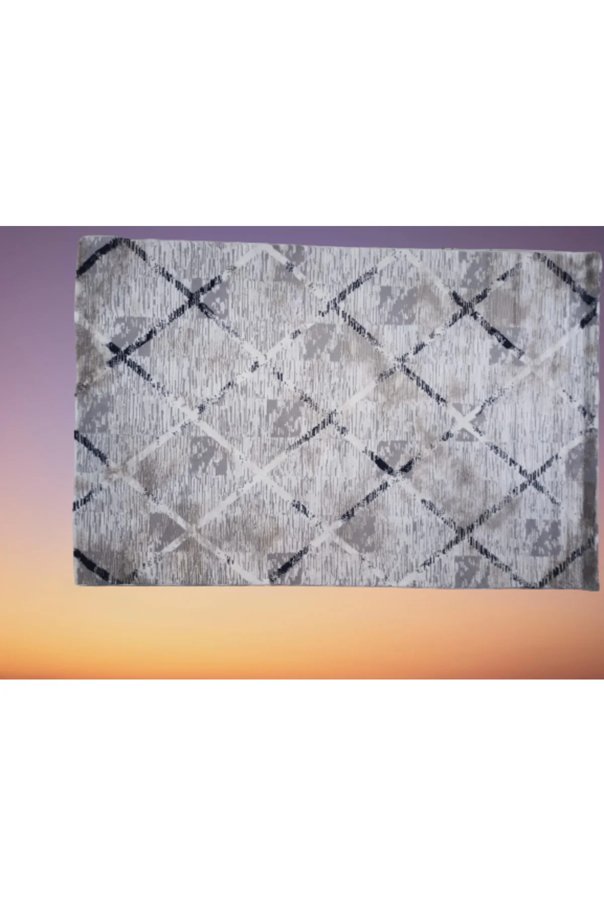 Diamond Halı 25015A 19725 SİYAH Siyah Model 200*280 Leke Tutmaz dokuma taban Diamond Halı 25015A 19725 SİYAH Siyah Model 200*280 Leke Tutmaz dokuma taban - Görsel 5