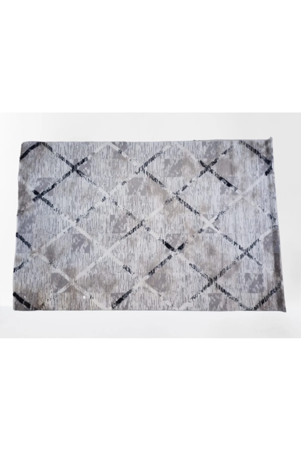 Diamond Halı 25015A 19725 SİYAH Siyah Model 200*280 Leke Tutmaz dokuma taban Diamond Halı 25015A 19725 SİYAH Siyah Model 200*280 Leke Tutmaz dokuma taban - Görsel 2