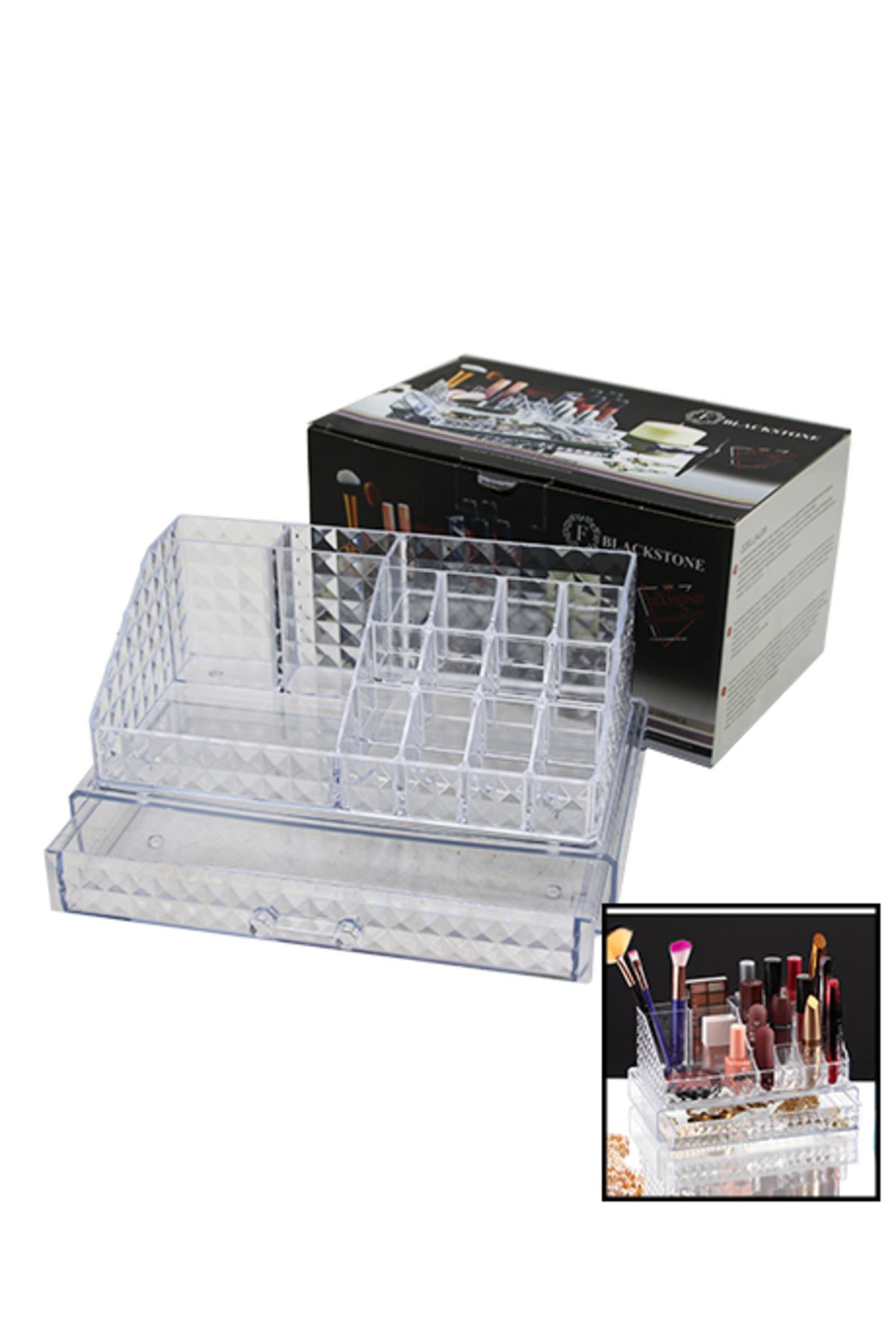 Ok Aksesuar Diamond Klasik Çekmeceli Organizer Go50607647620