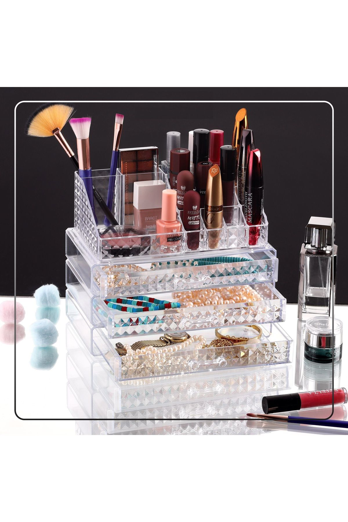 Ok Aksesuar Diamond Klasik Organizer - 3 Çekmece Go50602026200