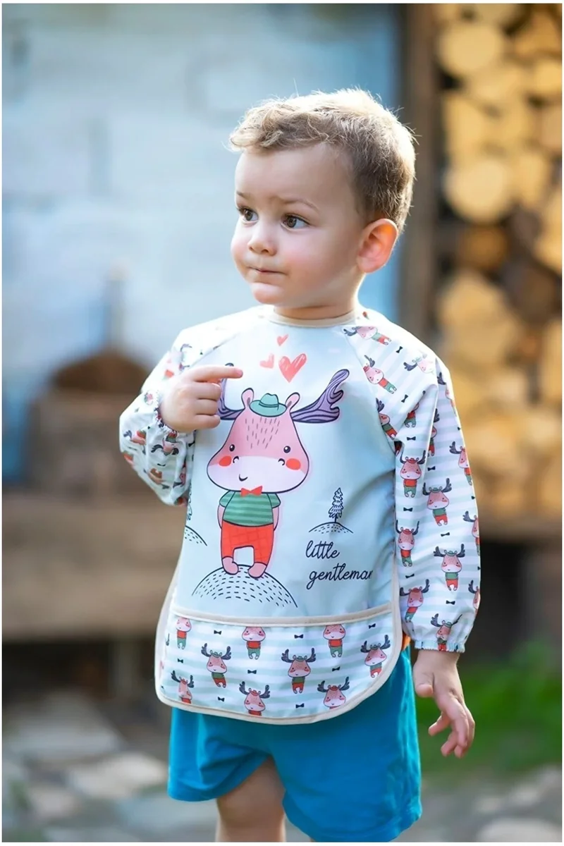 diamondstar 3 Adet Sıvı Geçirmez Zürafa Geyik Civciv Desen Bebek 