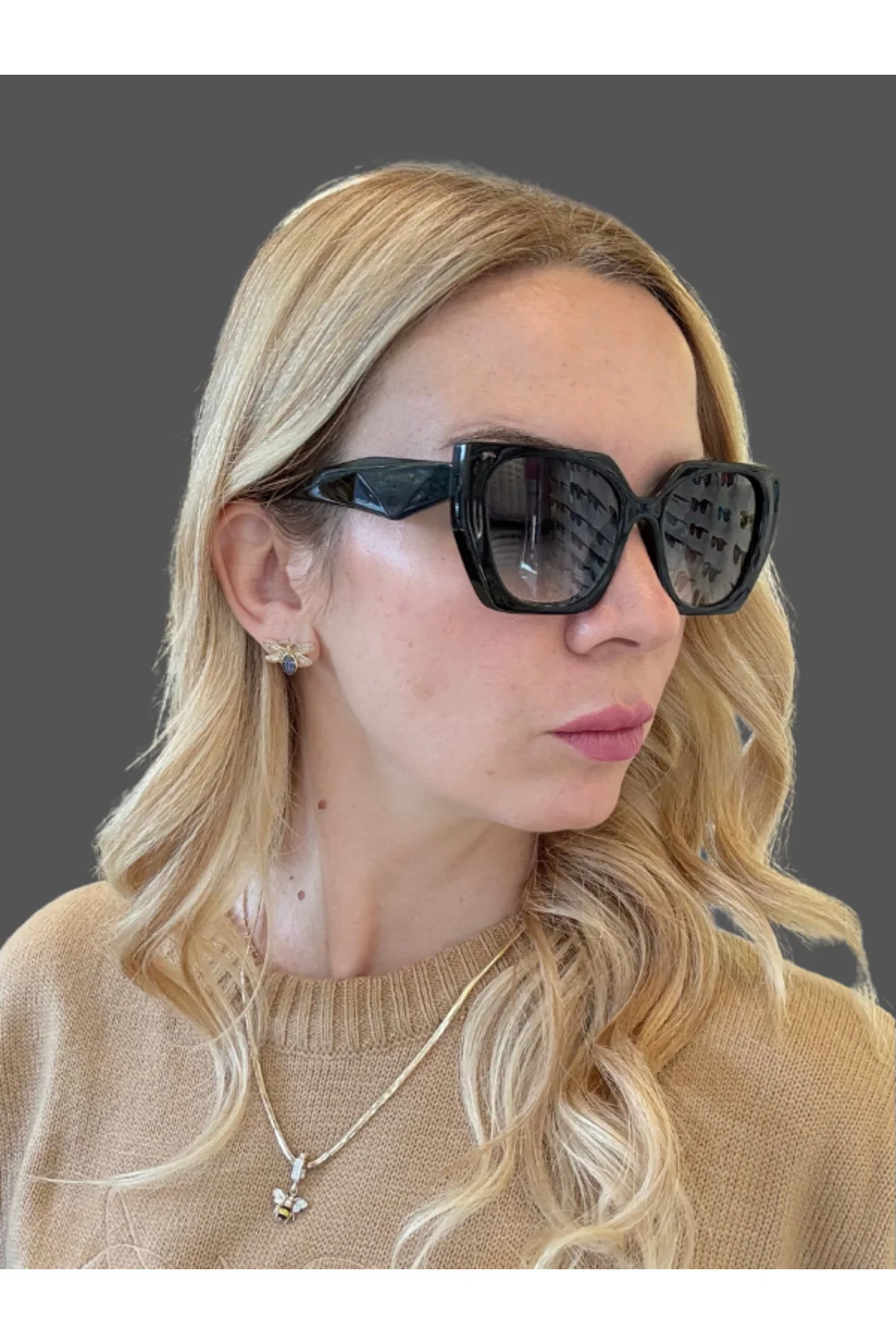 DİANA BLAC BLACK Güneş Gözlüğü