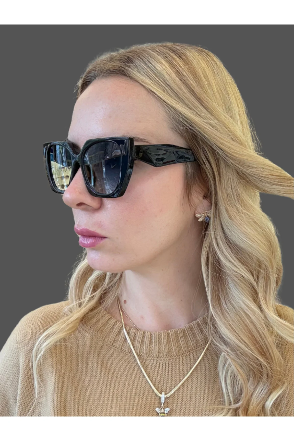 DİANA BLAC BLACK Güneş Gözlüğü