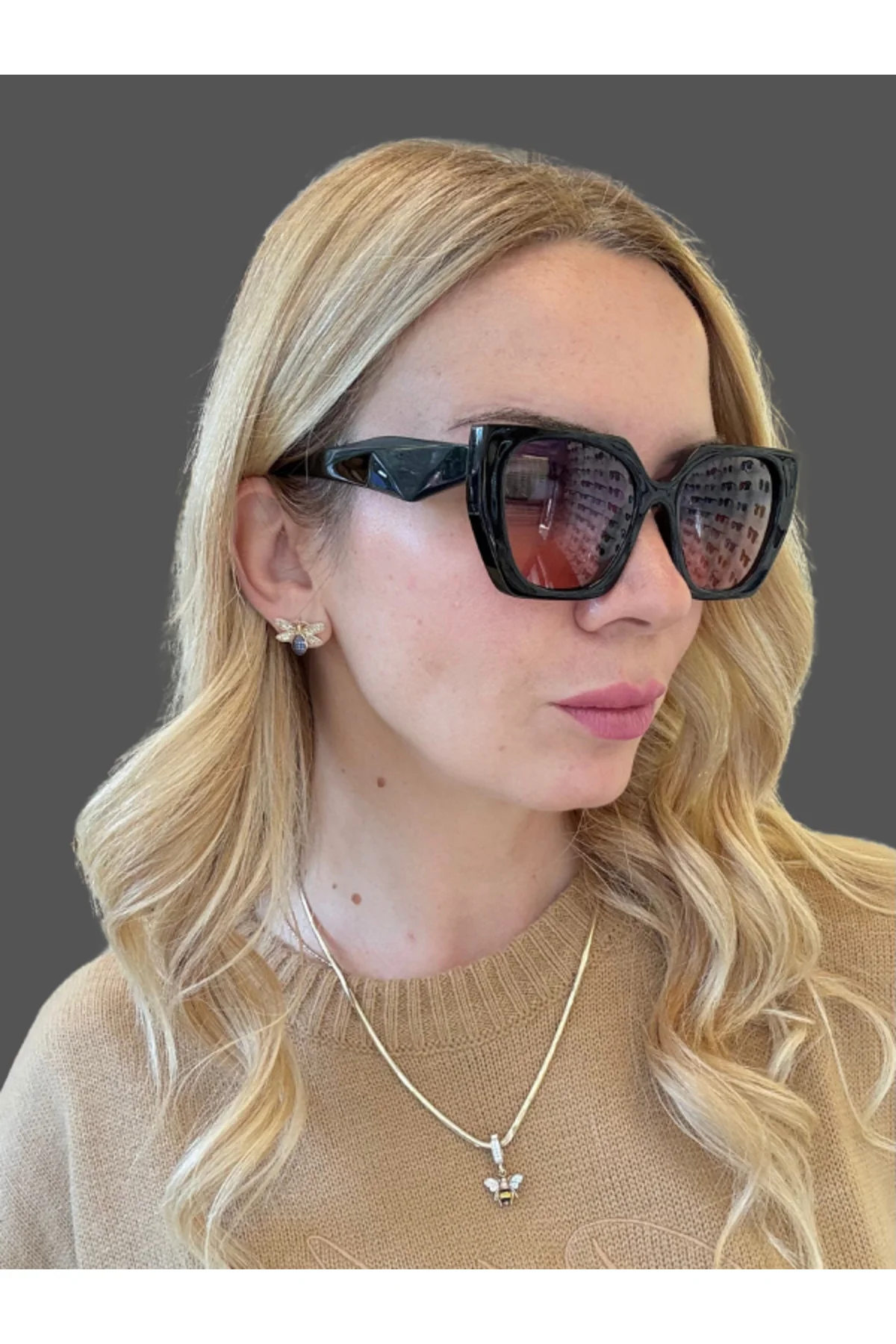 DİANA BLACK RED Güneş Gözlüğü