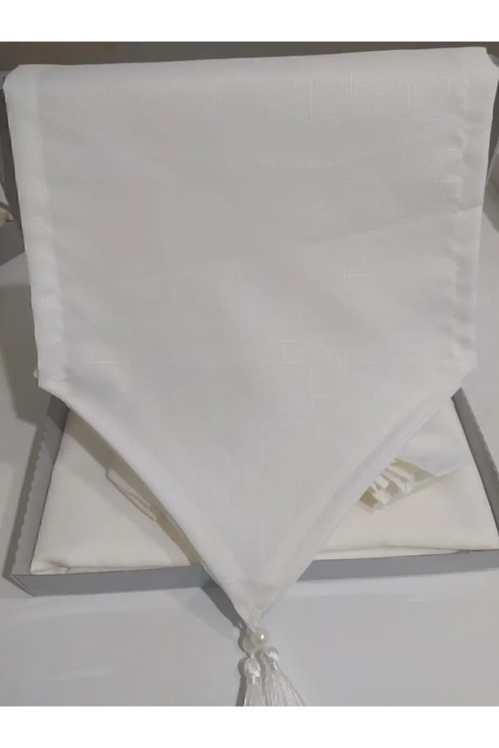 Diana Krem Masa Örtüsü Takımı Yemek Sunum Seti