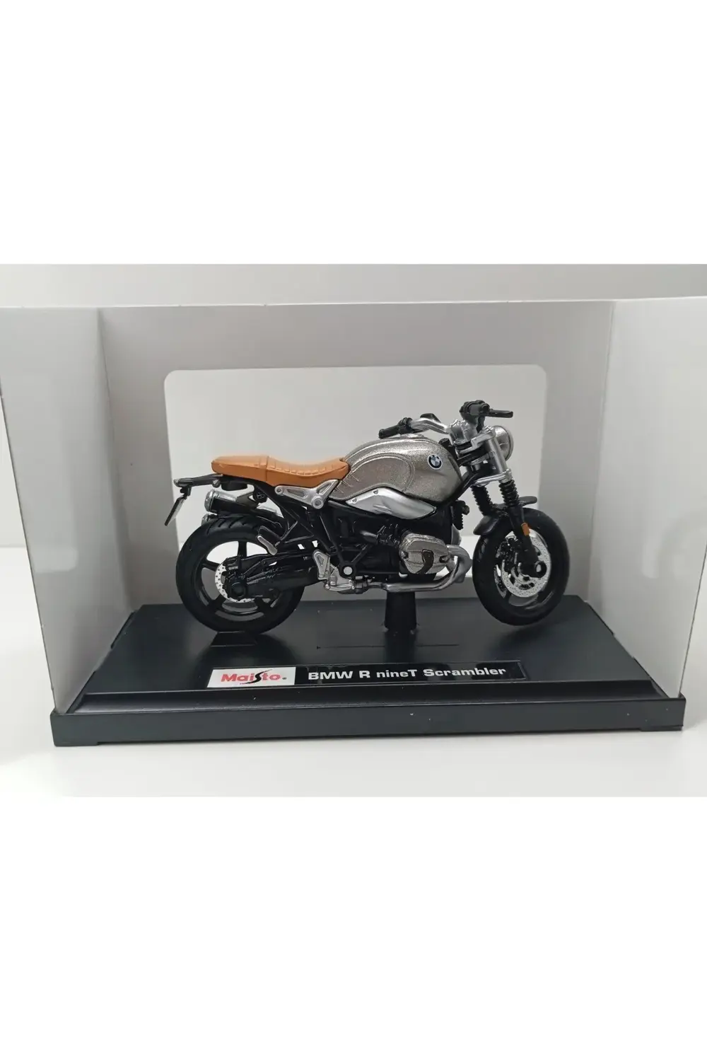 Dianomi MAİSTO 1:18 ölçek BMW R NİNET SCRAMBLER// METAL MOTORSİKL