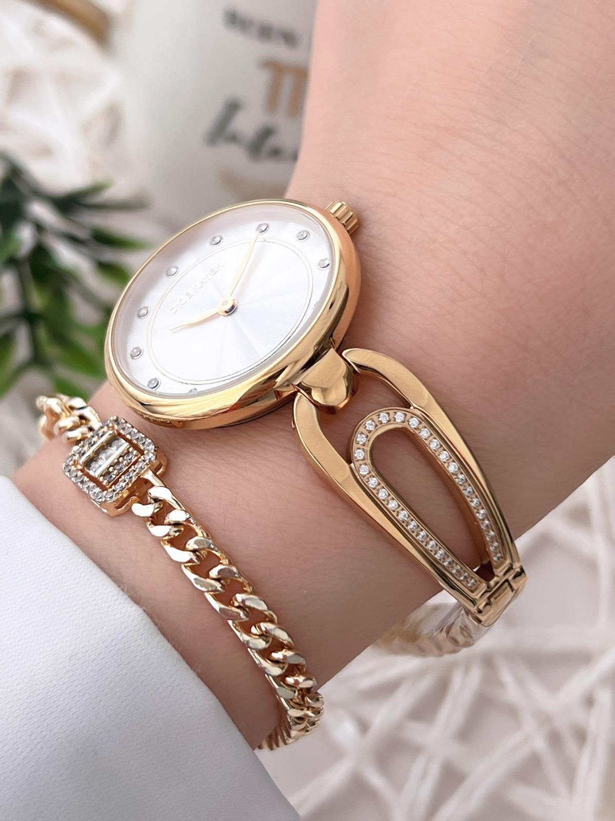 Dice Kayek Çelik Kordon Çelik Kasa Kararma Renk Atma Yapmaz Kadın Dice Kayek Çelik Kordon Çelik Kasa Kararma Renk Atma Yapmaz Kadın