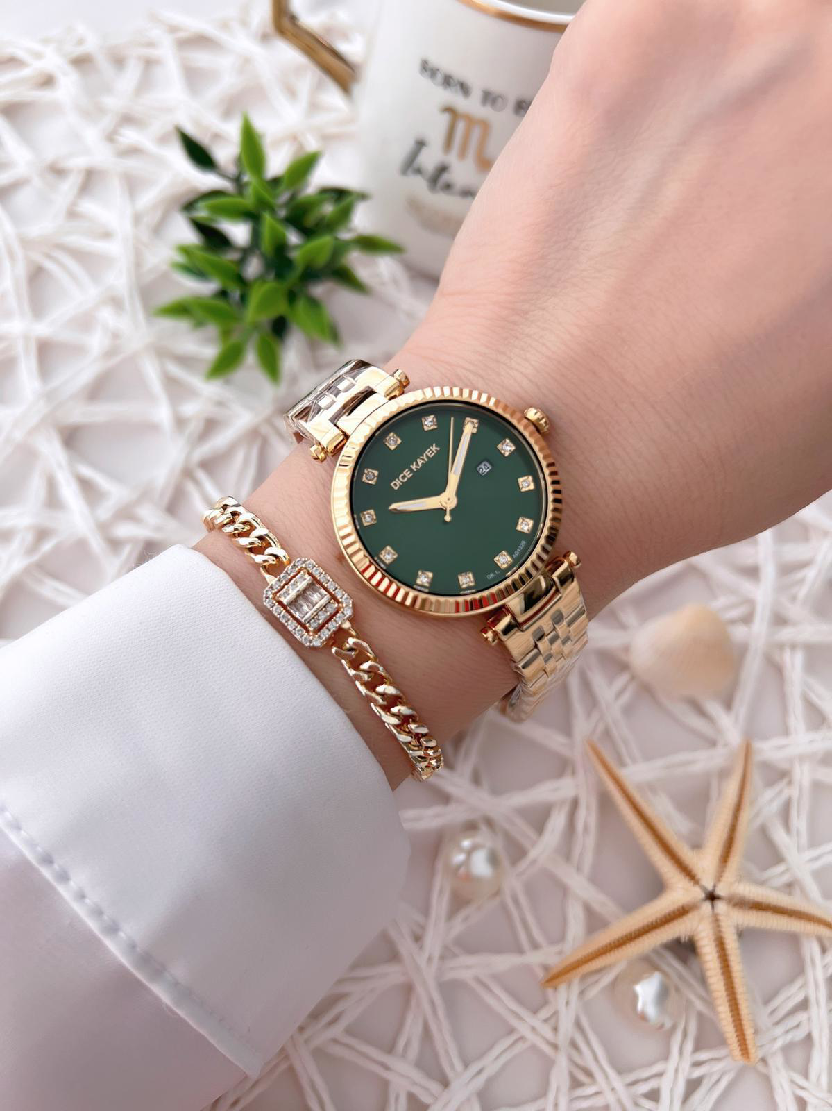 Dice Kayek Çelik Kordon Çelik Kasa Kararma Renk Atma Yapmaz Kadın Dice Kayek Çelik Kordon Çelik Kasa Kararma Renk Atma Yapmaz Kadın