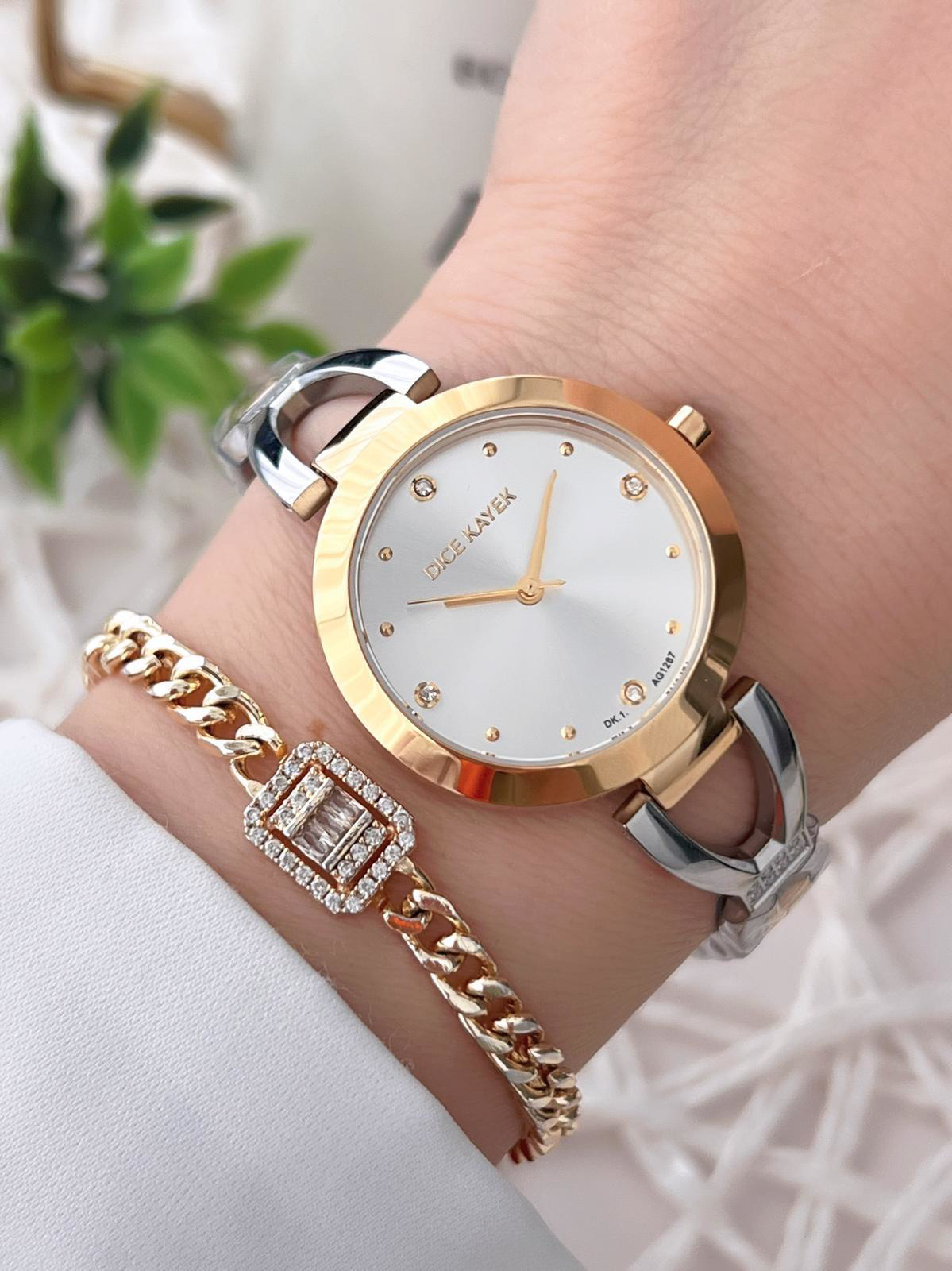 Dice Kayek Çelik Kordon Çelik Kasa Kararma Renk Atma Yapmaz Kadın Dice Kayek Çelik Kordon Çelik Kasa Kararma Renk Atma Yapmaz Kadın