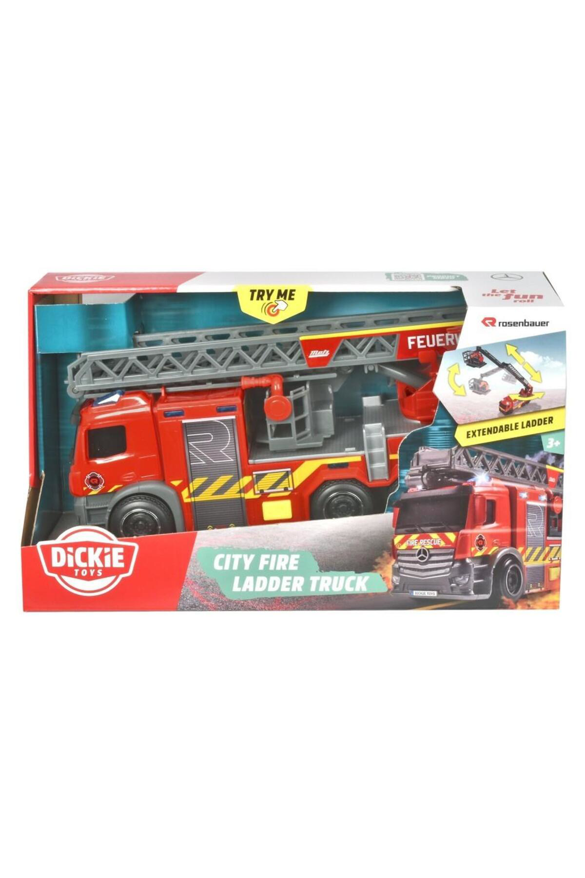 Dickie Toys Dickie İşikli Sesli Fire Truck Kurtarma İtfaiye Araci