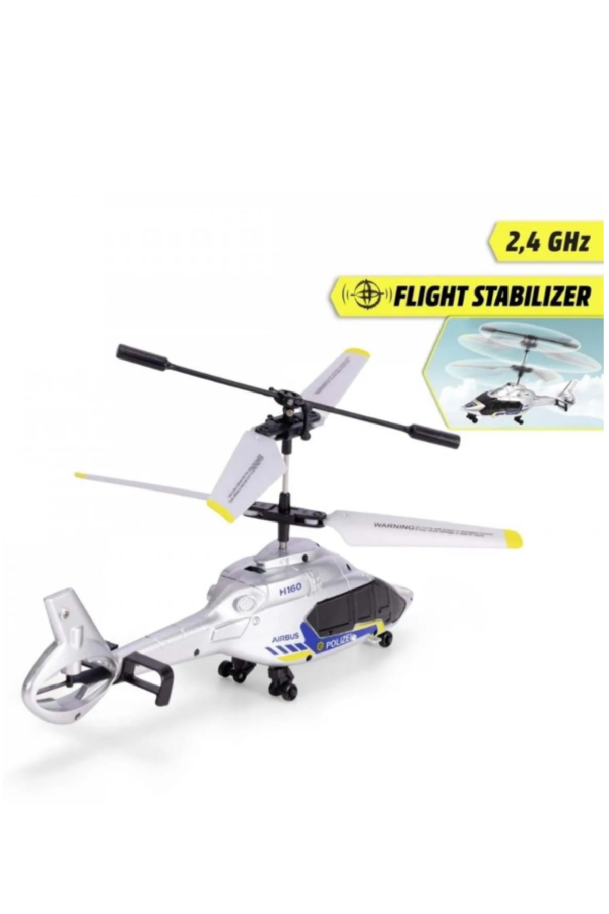 Flower Toys Dickie Uzaktan Kumandalı Rc Polis Helikopteri