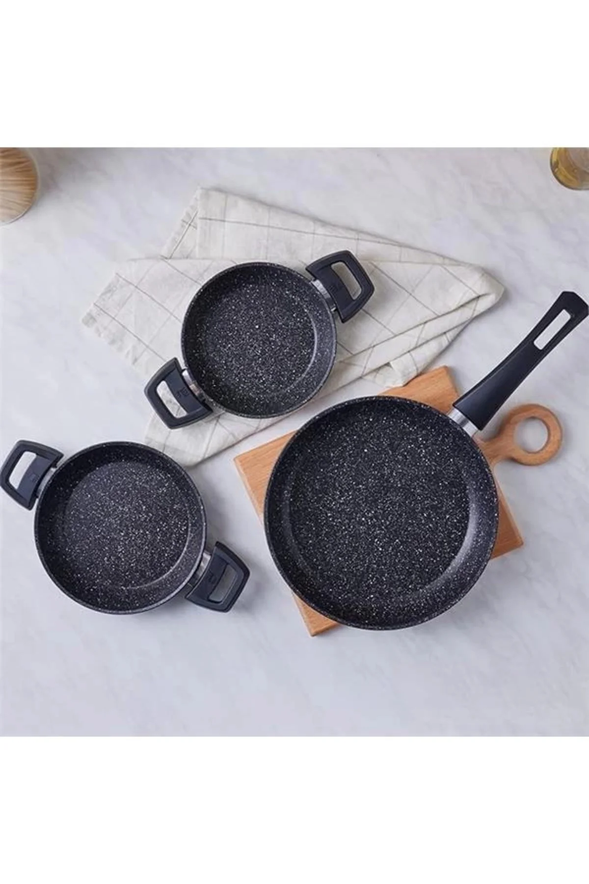 DİDE 3'LÜ TAVA SAHAN SET