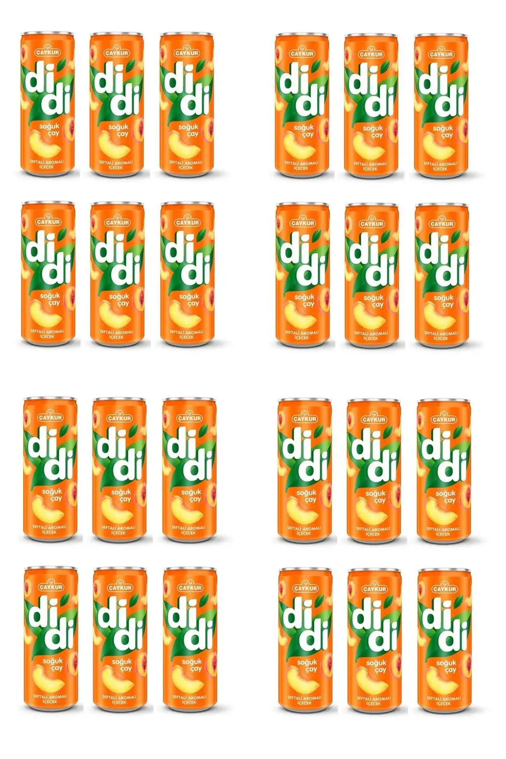 Didi Şeftali Aromalı Soğuk Çay 250 Ml X 24 Adet