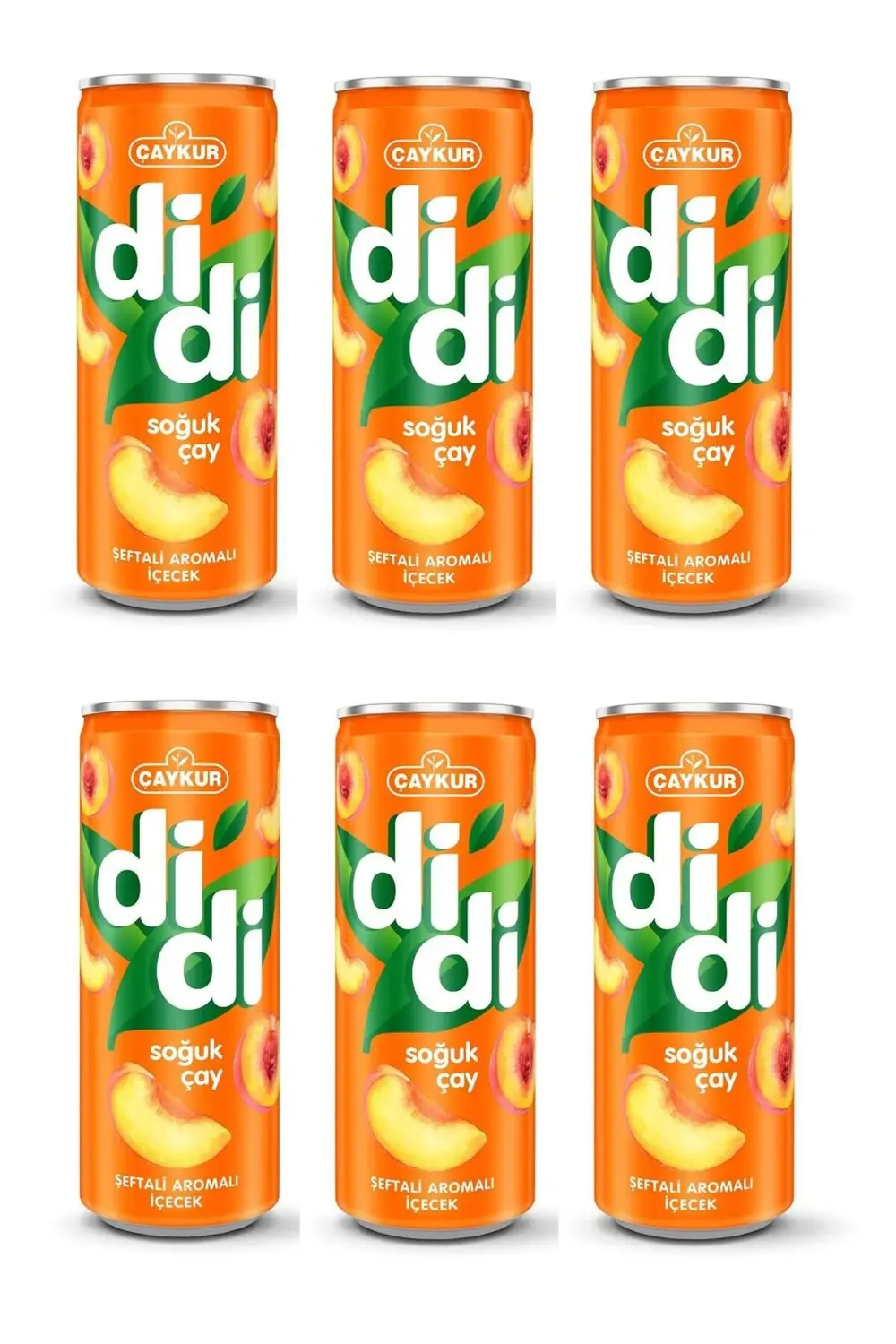 Didi Şeftali Aromalı Soğuk Çay 250 Ml X 6 Adet